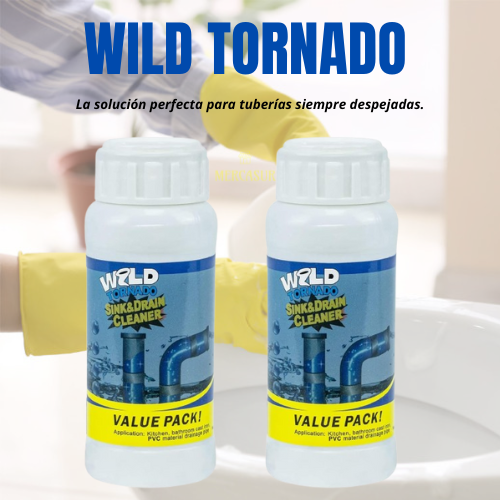 Wild Tornado™ destapa cañerías